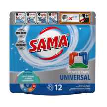 SAMA koncentruotas skalbiklis tirpiose kapsulėse 12vnt.  216g